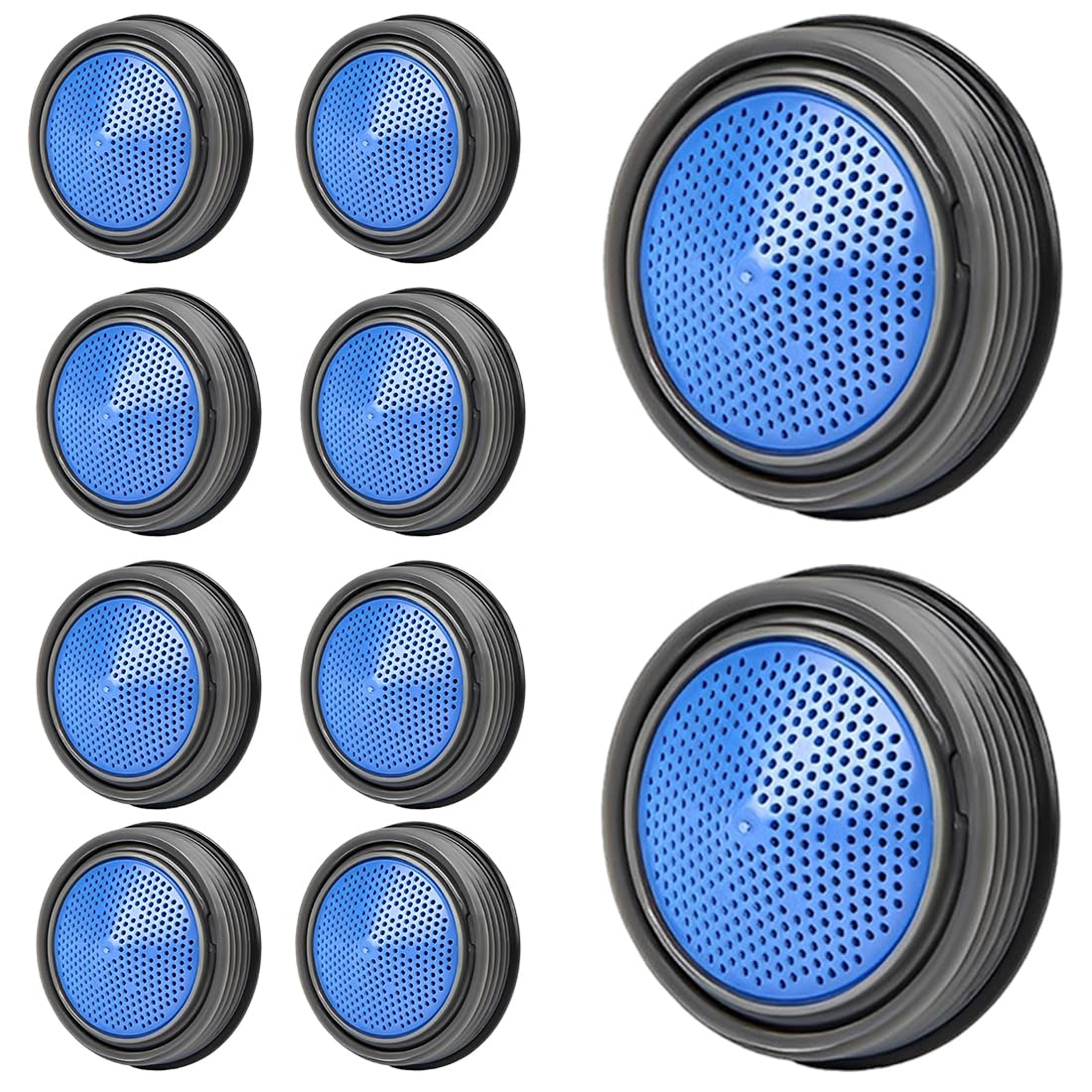 10 pezzi rubinetti a forma di moneta M24 24 mm filtro acqua rubinetto, rompigetto rubinetto cucina per cucina bagno lavanderia