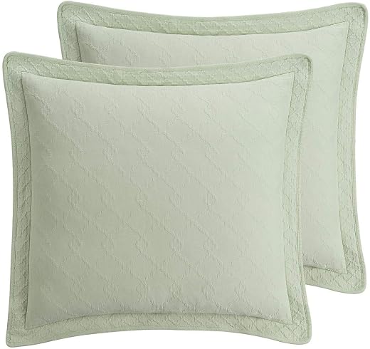 GlobalNiche® Williamsburg 048975018569 Richmond Euro Sham - Green Richmond Euro Sham,Green