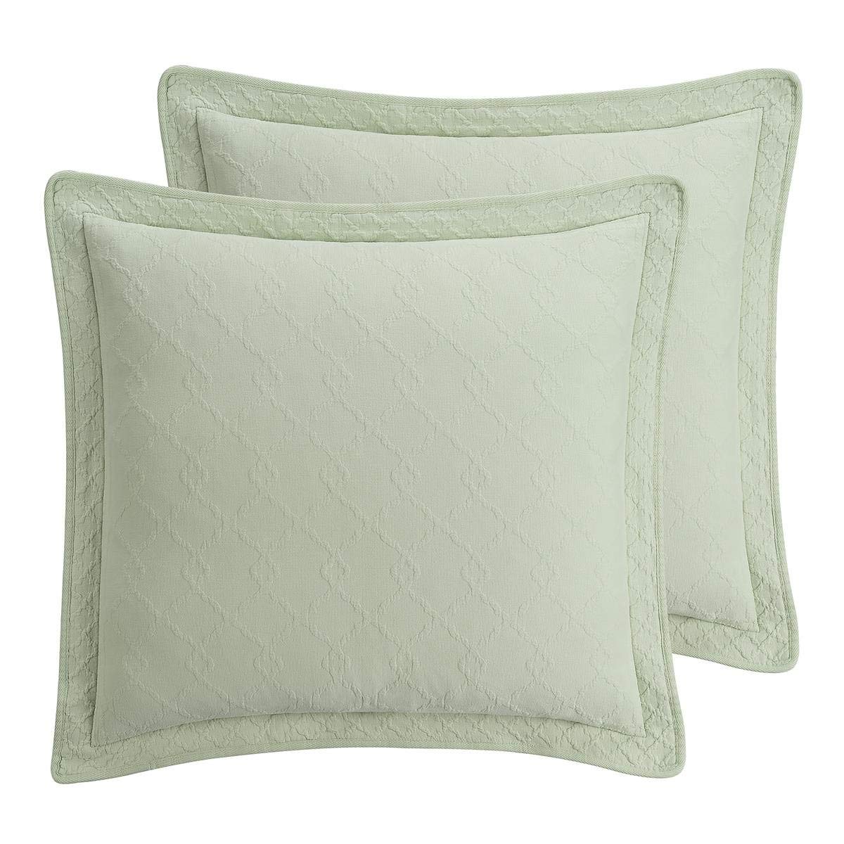 GlobalNiche® Williamsburg 048975018569 Richmond Euro Sham - Green Richmond Euro Sham,Green