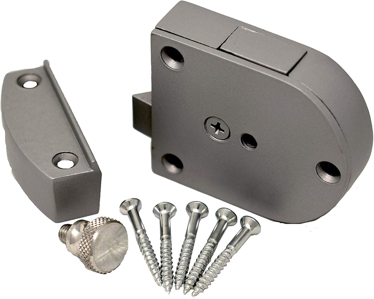 Hardware Distributors KV0989 ALU Secret Gate Latch Aluminum Amazon
