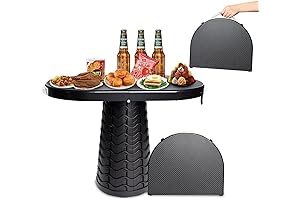 Small Portable Collapsible Table: Miniature, Telescopic, Easy Storage