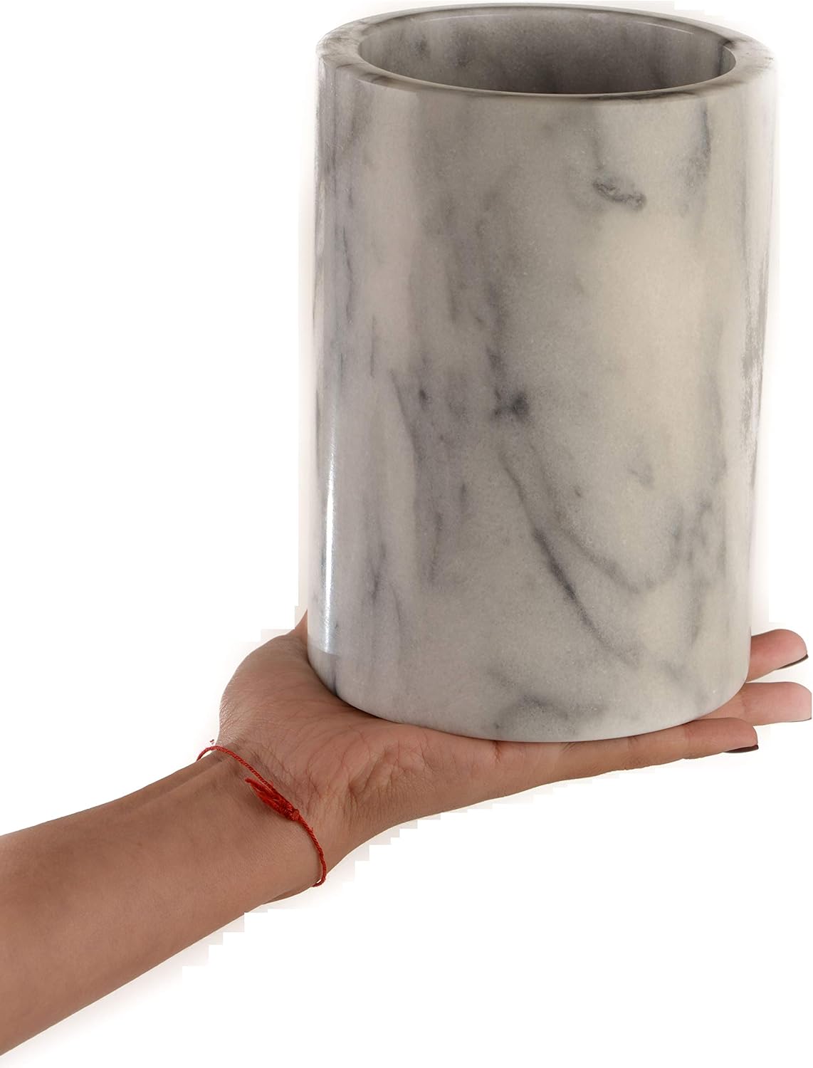 [5 PACK] Marble Wine Bottle Cooler - Wine Chiller Bucket - Perfect for Wine & Champagne for Dinner, Parties - Holds a 750 ML Bottle - Great for Utensil Holder, Flower Vase by EcoQuality