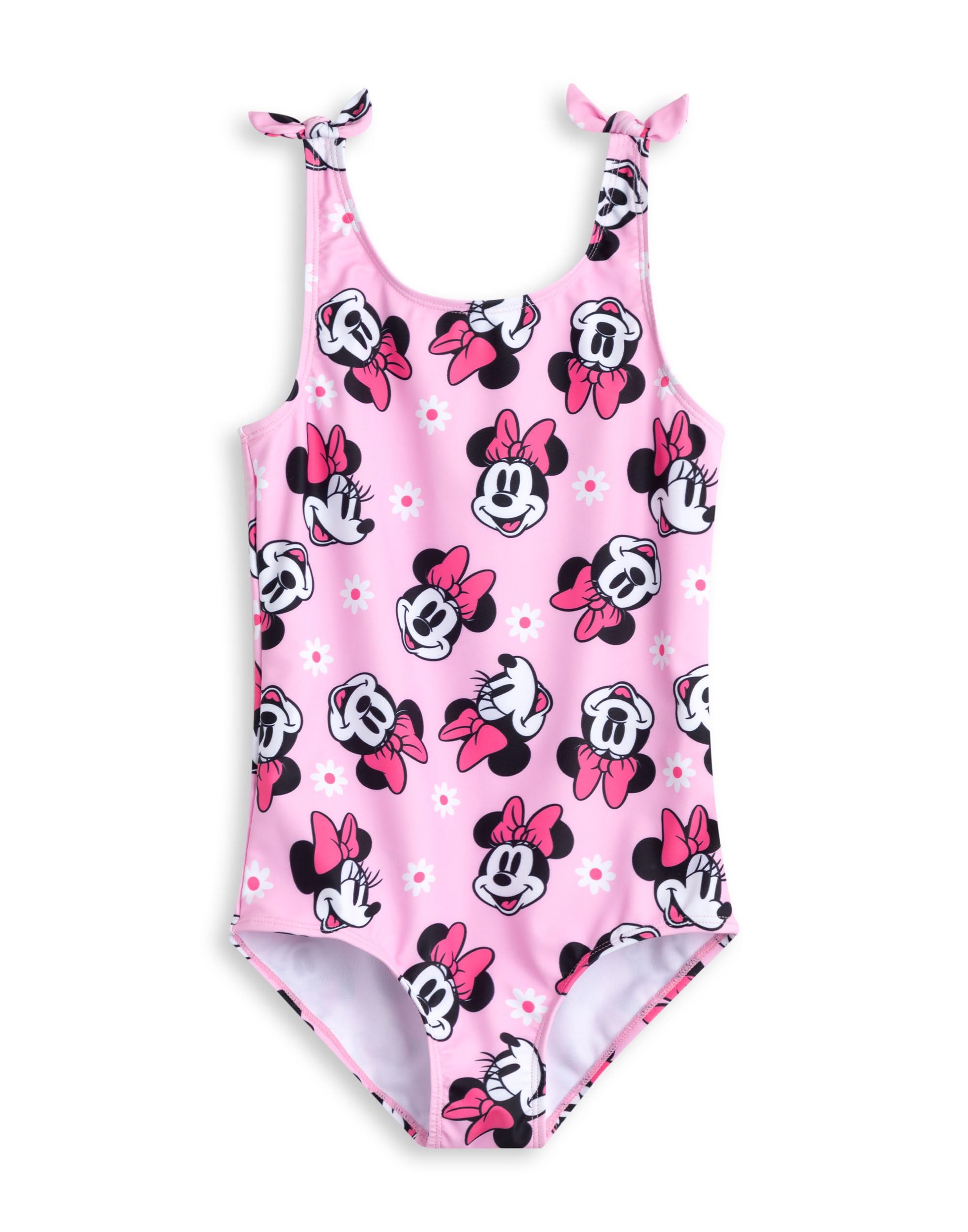 Disney Girls Minnie Mouse Swimsuit 1 Piece 3-4 Years Pink
