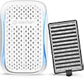 DSTx Portable Air Purifier - Plug In Air Ionizer HEPA Filter, Mini Personal Air Purifiers For, Bedroom and Pets Helps With Smoke, Airborne Dust and Odors