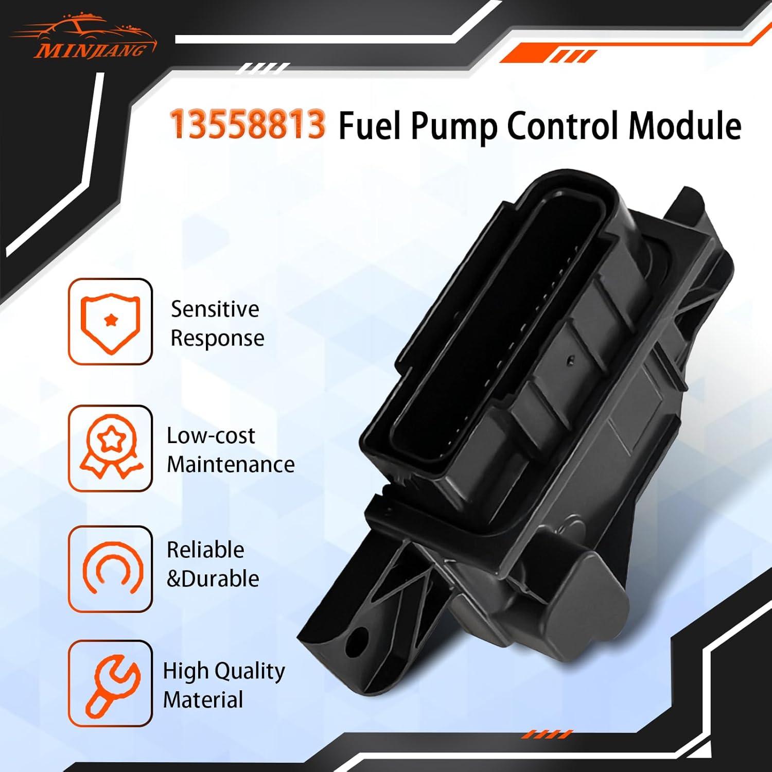 13558813 Fuel Pump Power Control Module, Fuel Pump Driver Module Compatible with Buick Chevy Ca-dillac G-MC