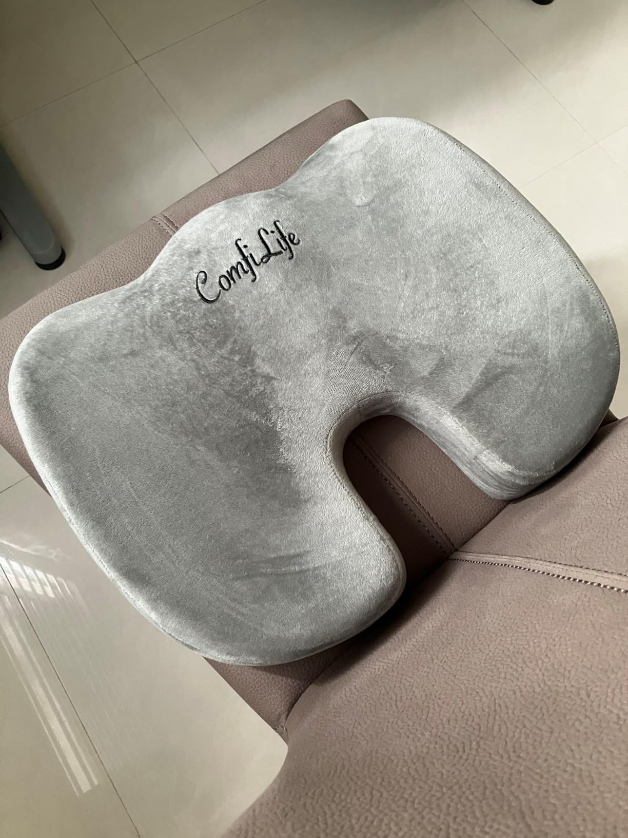 ComfiLife Gel Enhanced Seat Cushion NonSlip Orthopedic Gel & Memory