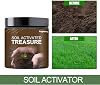 Soil Activated Treasure 200g Premium Organic Soil Activators Amendment, Soil Plant Flower Fertilizer Activation Treasure Activator For Raised Garden Beds, Pimprove Soil Improve Nutrient Uptake
