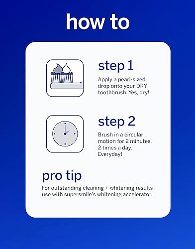 Miniatura 7 de Supersmile Professional Whitening Toothpaste  Fluoride Toothpaste for Visibly Whiter Teeth  Whitens up to 6 Shades