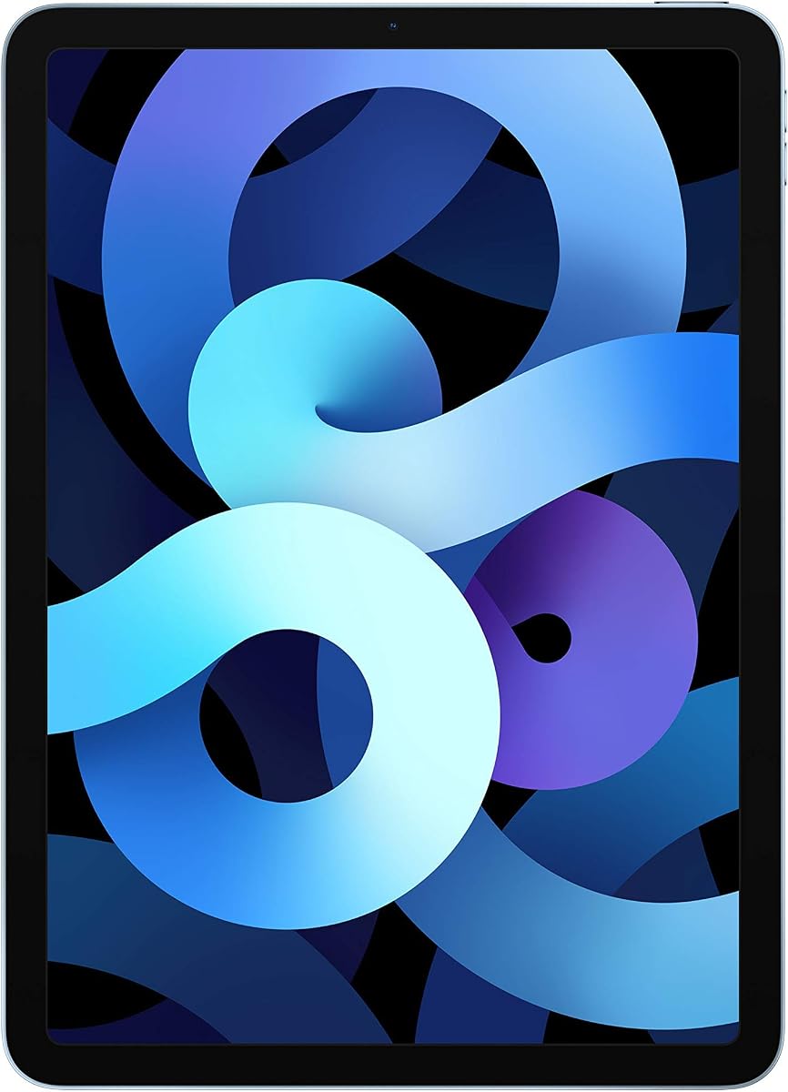 Apple iPad Air (4th Generation, 10.9-inch, 2020), 64GB, Wi-Fi, Sky Blue (Renewed Premium)