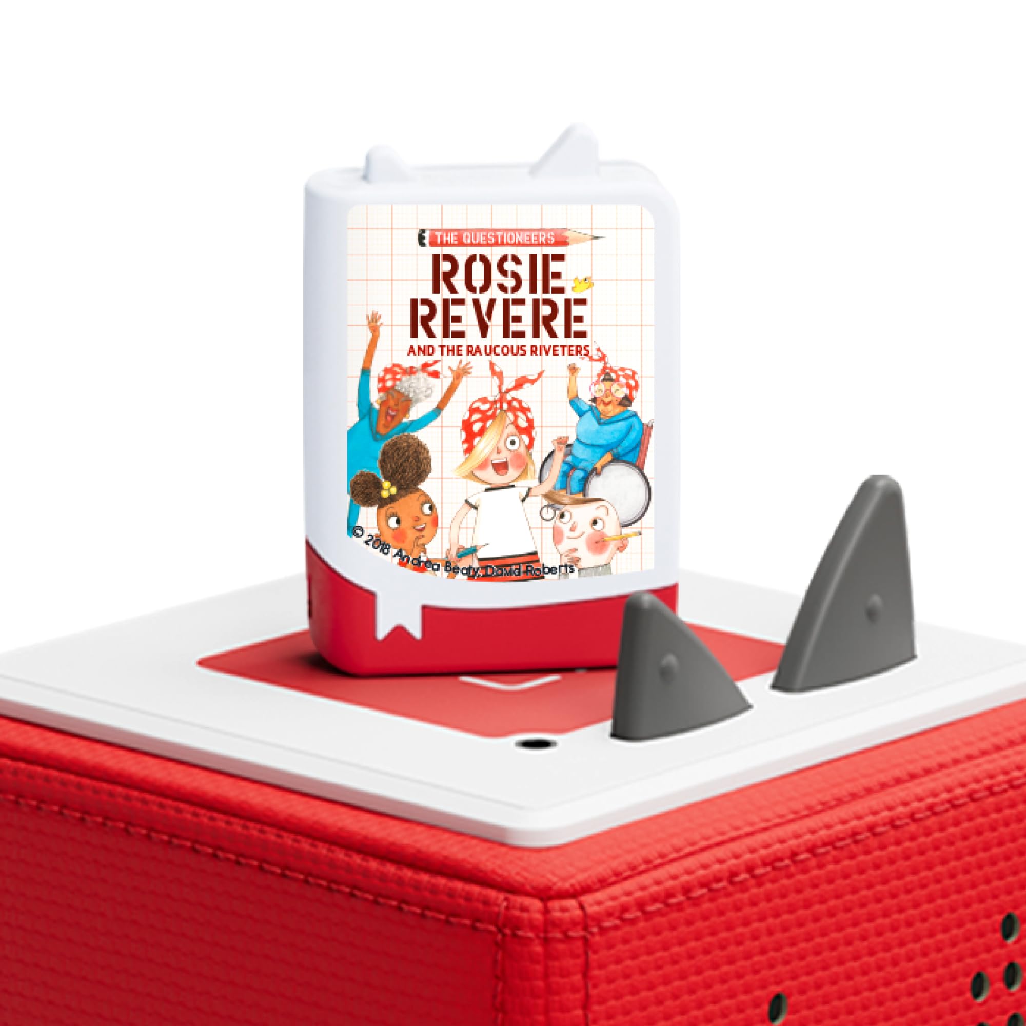 tonies Andrea Beaty Rosie Revere and the Raucous Riveters Audiobook Pocket Tonie, for use with Toniebox