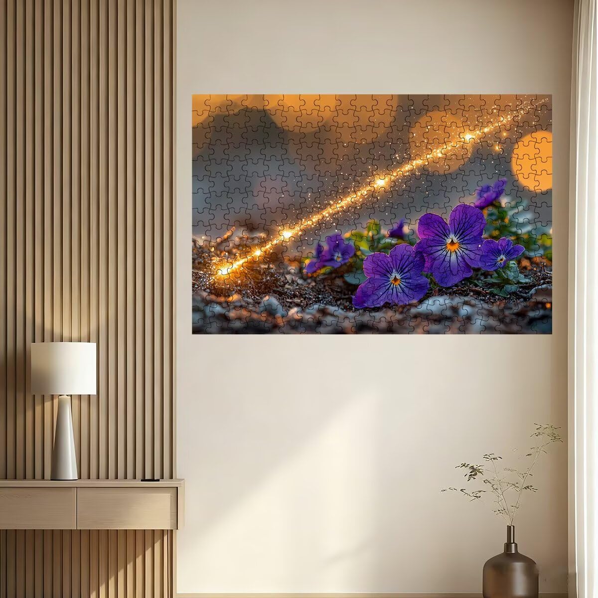 Puzzle 5000 sztuk kwiat, Dream Puzzle, Puzzle 5000 Dorosłych, Puzzle dla dorosłych z pudełkiem prezentowym, drewniane puzzle wyzwanie dla całej rodziny, oryginalne prezenty dla kobiet Decor -2682