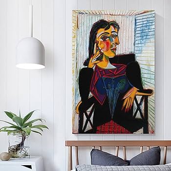 Musée Picasso ピカソ美術館 ドラマールの肖像画 フレーム付き ドラ・マールの肖像」 : 一語一絵