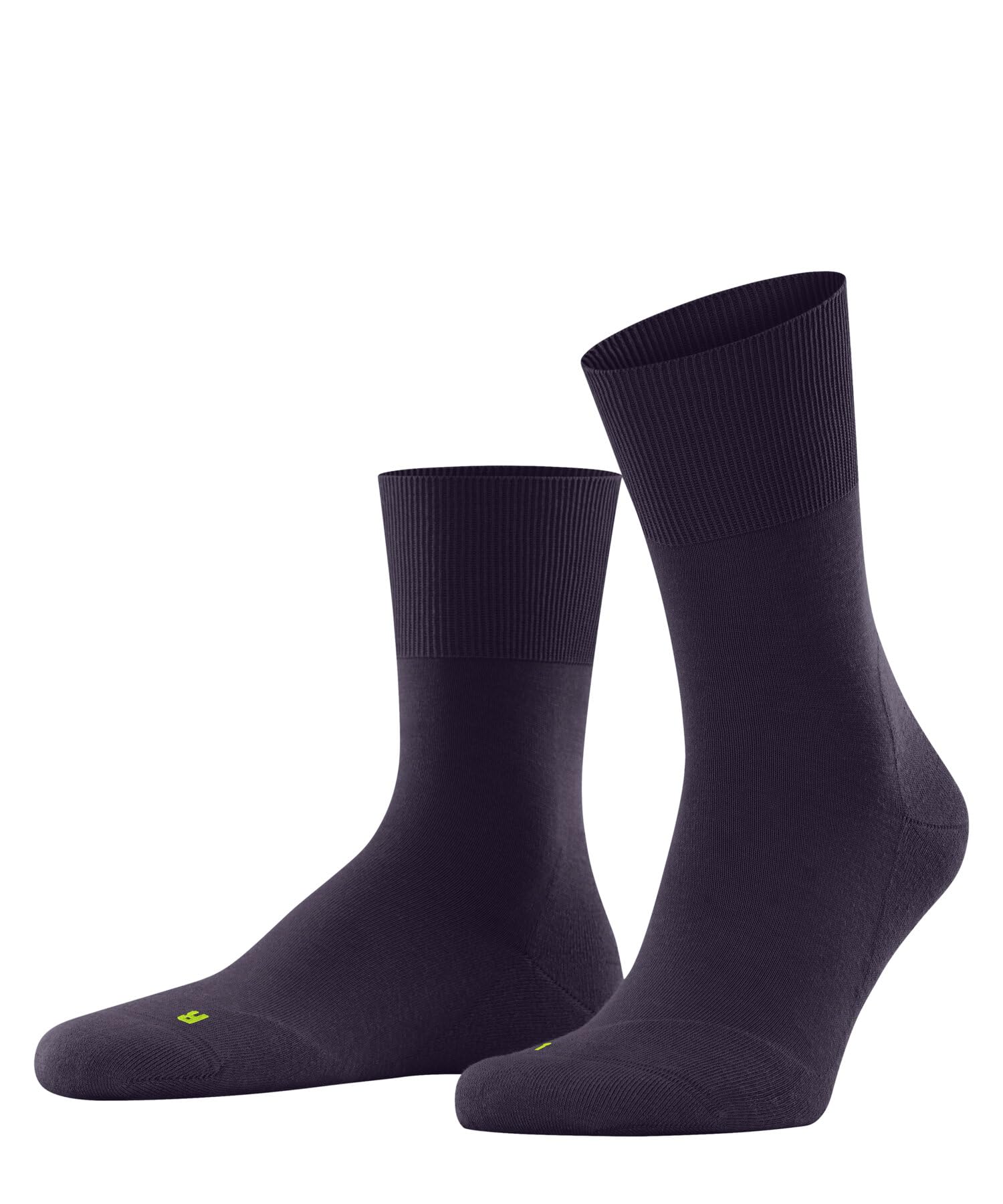 FALKE Unisex Run U So Cotton Plain Socks 1 Pair, Red Wineberry 8761, 5.5-7.5