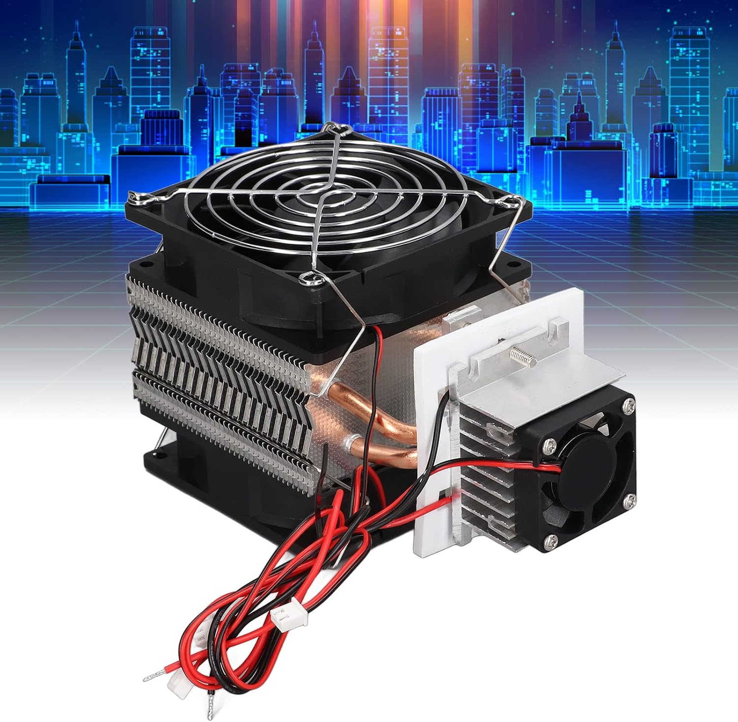 Refrigeration Cooler Semiconductor Cooling System Set Kit for Equipment 12V 6A 72W