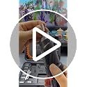 Image of Cordless Electric Screwdriver Set | USB Rechargeable Screw Gun Kit with LED Light | Lightweight Power Tool With LED Light for Home, Office, DIY, and Appliance Repair - Black