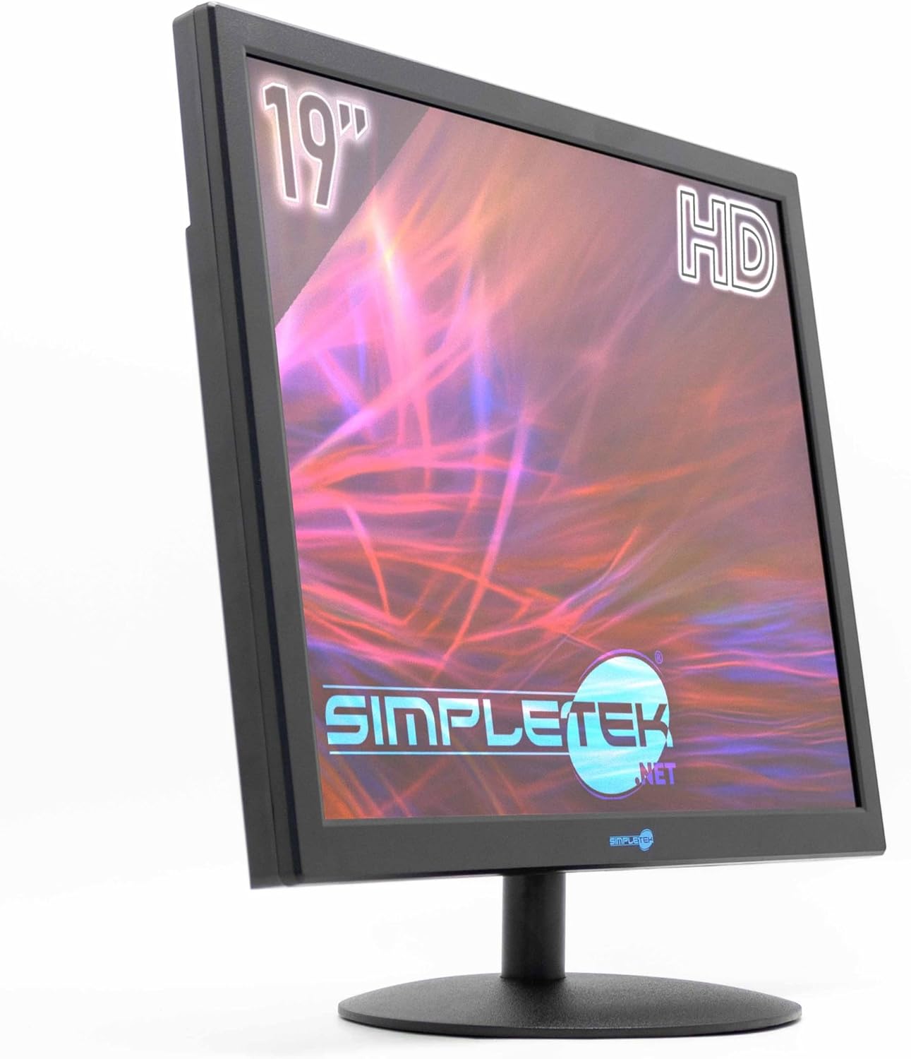 Monitor 19 Pollici | Risoluzione HD Formato 4:3 Schermo HDMI VGA Speaker integrati - Monitor - Immagine 2