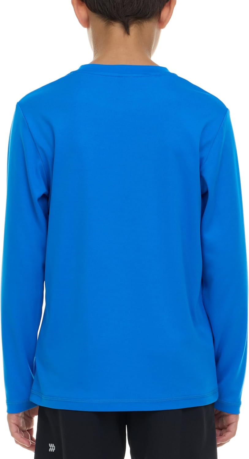 Gerry Rash Guard for Boys, Long Sleeve Boys Swim Shirt, UPF 50+ SPF UV Sun Protection, Quick Dry Rashguard for Kids