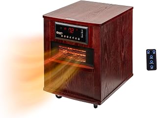 Comfort Zone Indoor Space Heater, 20 inch, 1,500 watt, Ca...