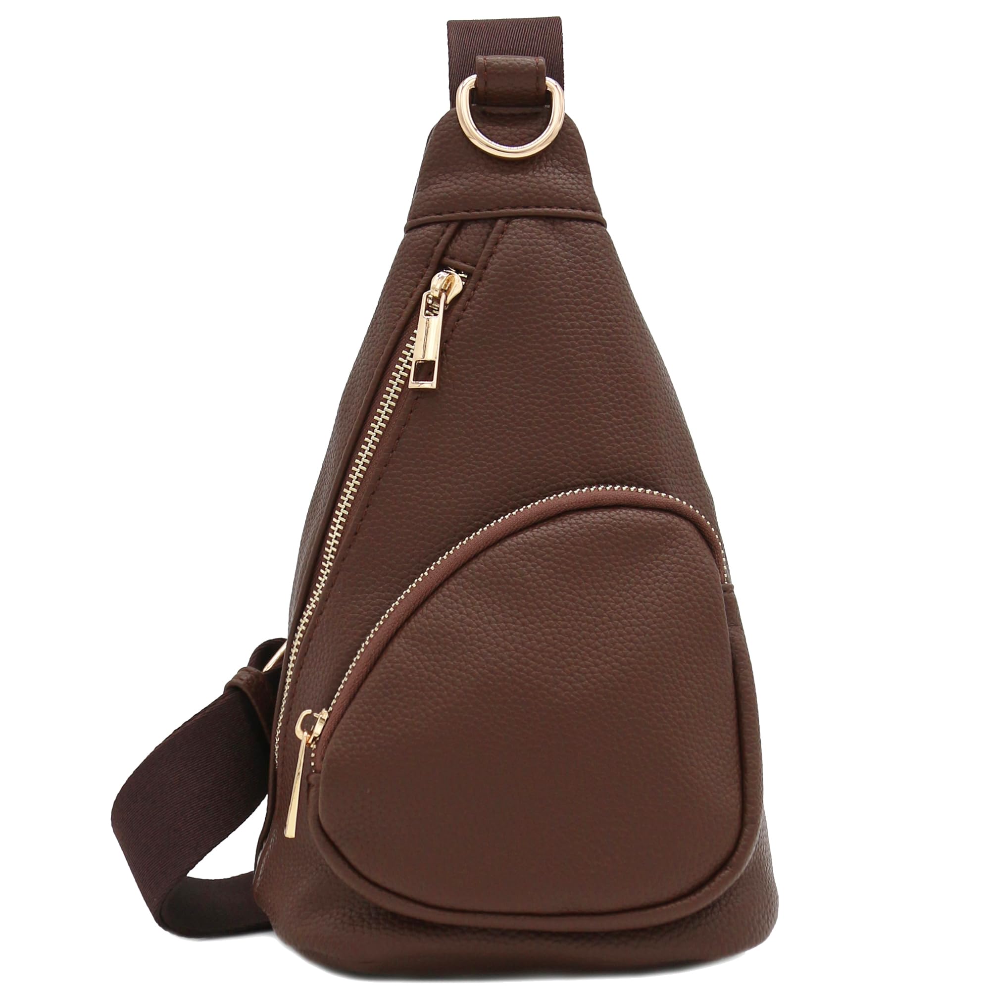 FashionPuzzle Compact Triangle Sling Bag