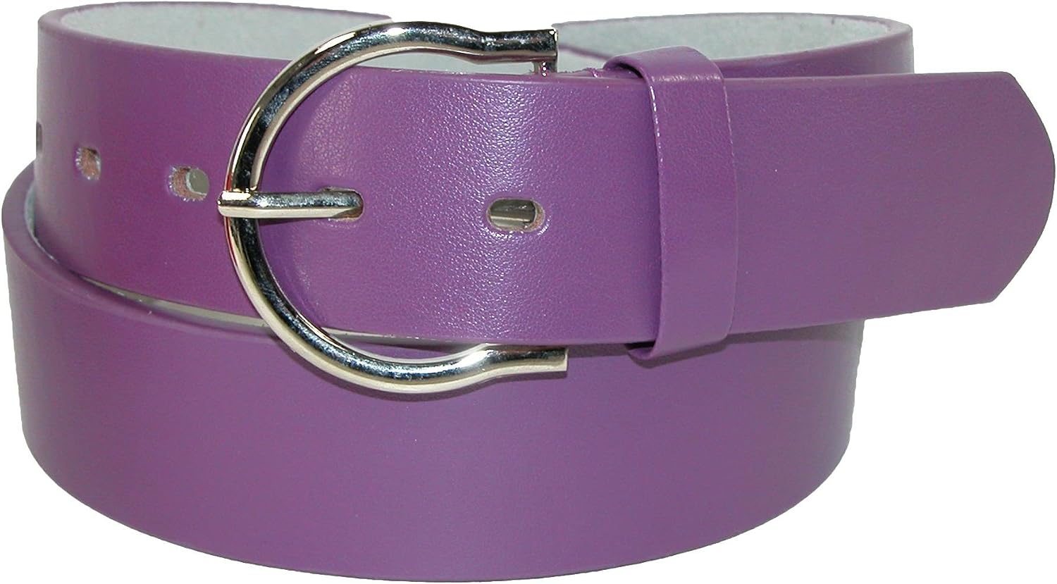 CTM Womens 1 3/8 Inch Wide Basic Bridle Belt