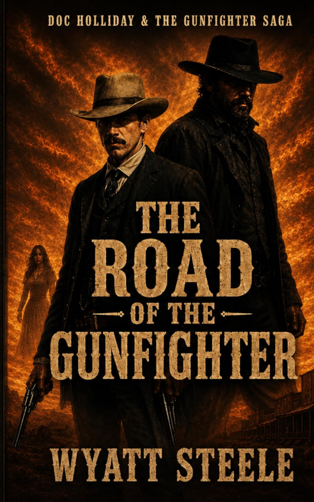 The Road of the Gunfighter with Doc Holliday: Classic Western Novel: 2 (The Gunfighter & The Gambler - Doc Holliday)