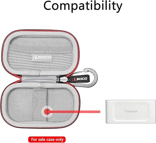 Miniatura 3 de Kingston XS1000 XS2000 XS1000R SSD 1TB2TB4TB500 GB Unidad de estado sólido externa portátil de alto rendimiento por RLSOCO