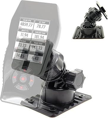 ChargerCity Car Truck Vehicle Multi Angle Adhesive Dashboard and Console Mount for Bama SCT SF4 & SCT X4 Tuner KTuner 2.0 Programmer Auto Tuning Device
