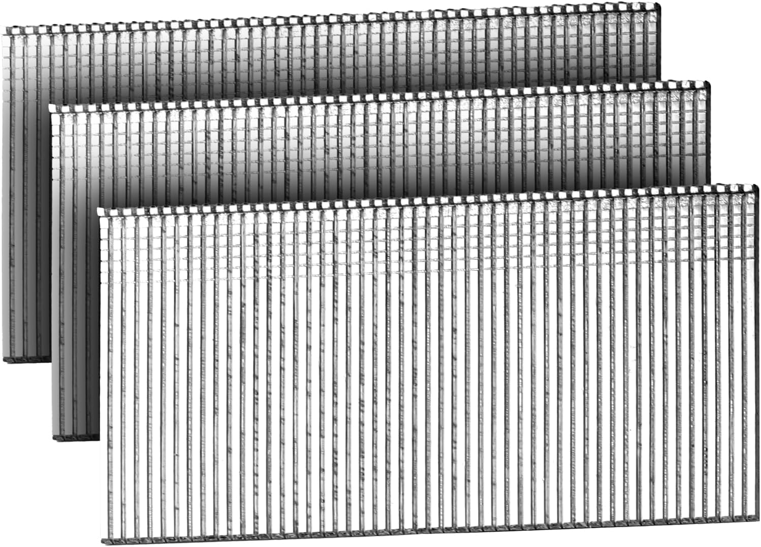 Straight 16 Gauge Finish Nails Galvanized 4 Assorted Sizes 1200 PCS