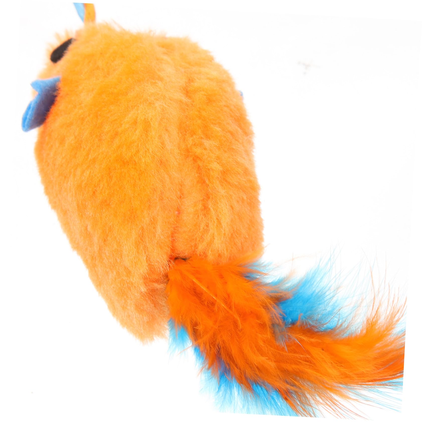 PartyKindom Jouet Interactif pour Chaton avec Souris en Peluche et Balle en Plastique, pour Exercice en Intérieur et Stimulation Ludique des Chats