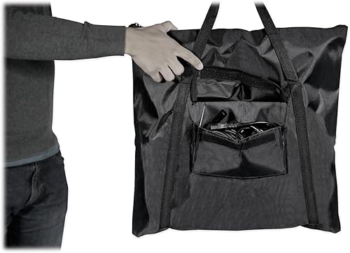 Miniatura 7 de (2) Rockville RTP32B Totem - Soporte de luz de cabeza móvil + Scrims negro+blanco+bolsas de transporte para luces Chauvet Intimidator Beam 140SR