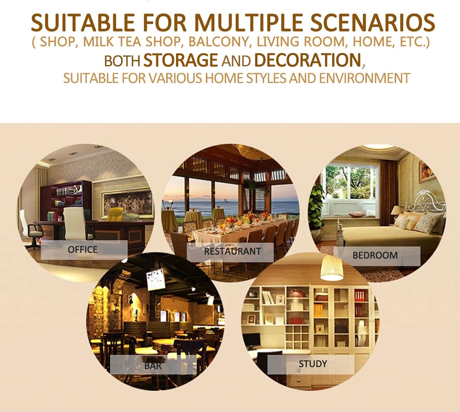 Ceiling Wine Racks Hanging Wine Bottle Holder - Kitchen Storage Shelving Pot Pan Rack，Decoration Display Shelves Plant Flower Stand for Bar Living Room，Gold Metal Iron Frame (Size