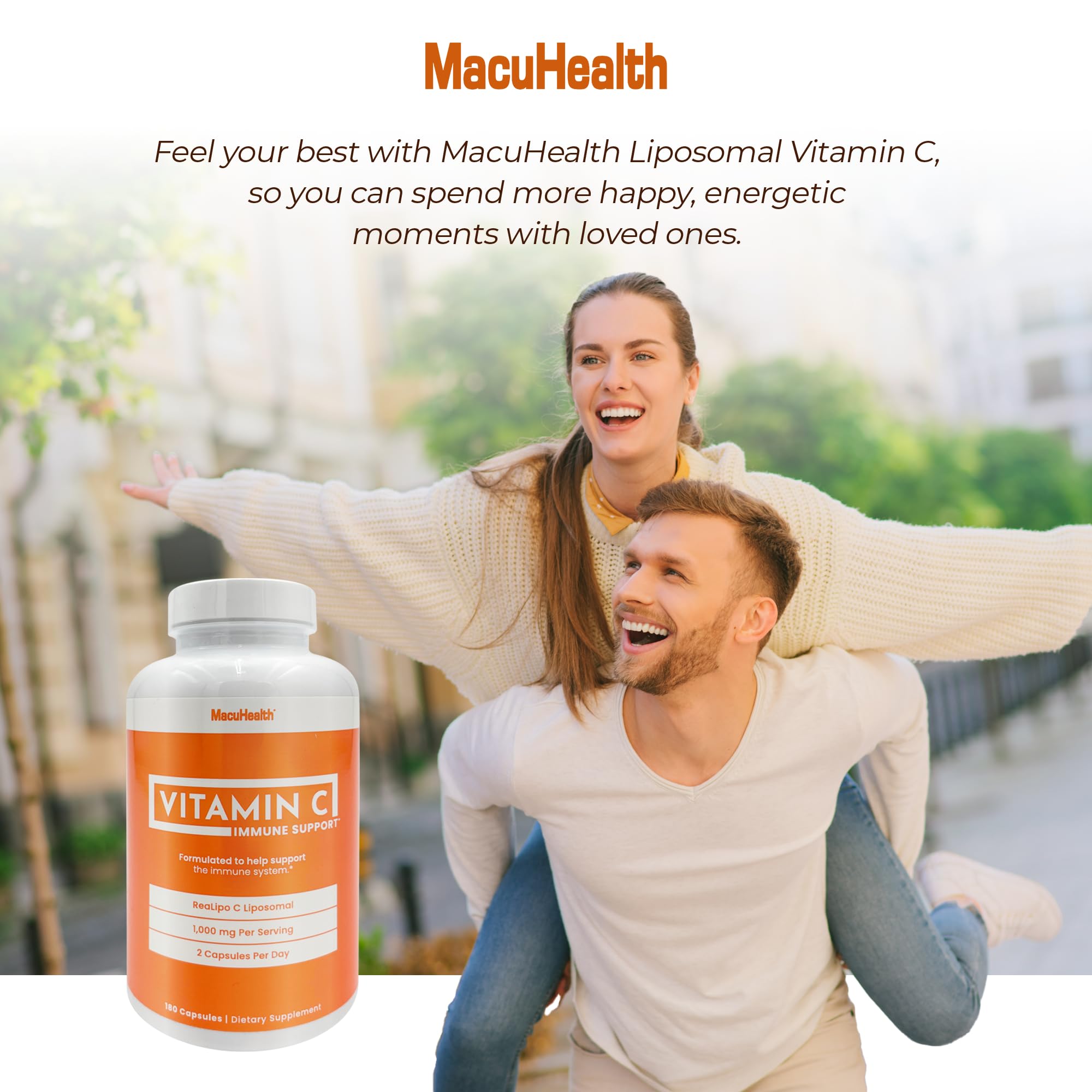 Macuhealth Liposomal Vitamin C 1000MG - High Bioavailablity, Antioxidant — Amazon image 6