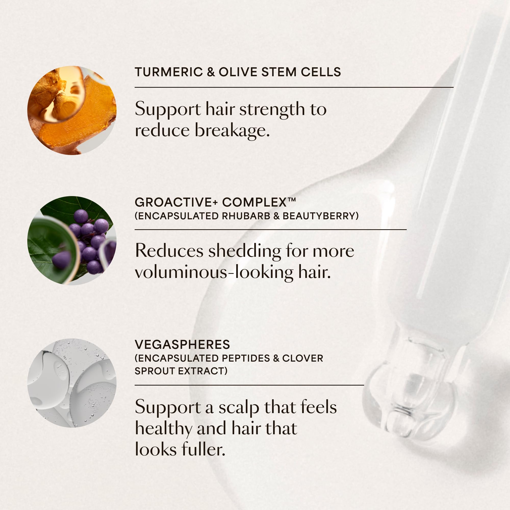 VEGAMOUR GRO+ Advanced Hair Serum for Fuller-Looking Hair