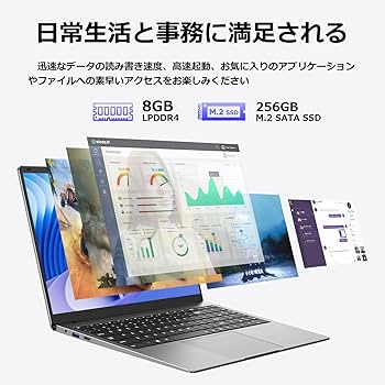 Amazon.co.jp: TPV Office 2024搭載 ノートパソコン 15.6型 1920×1080