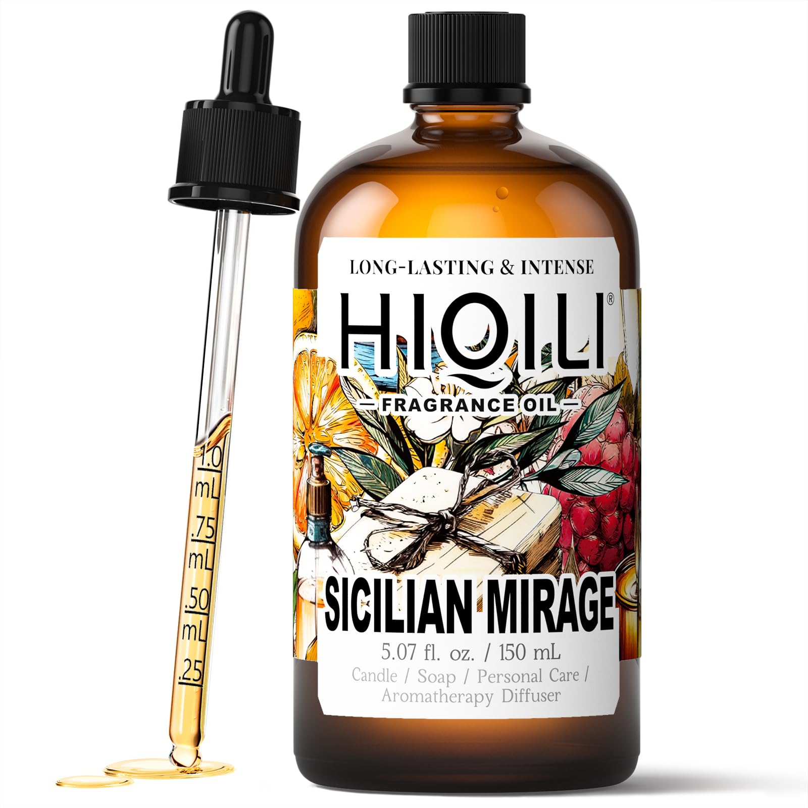 HIQILI Sicilian Mirage Fragrance Oil for Candle, Perfume &amp; Personal Care