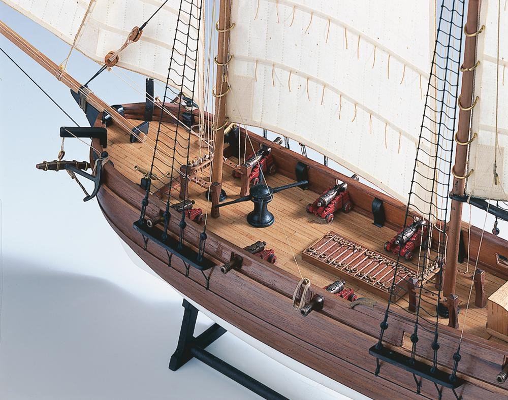 Abenteuer Piraten Schiff Boot Modellbau Bausatz 1/60