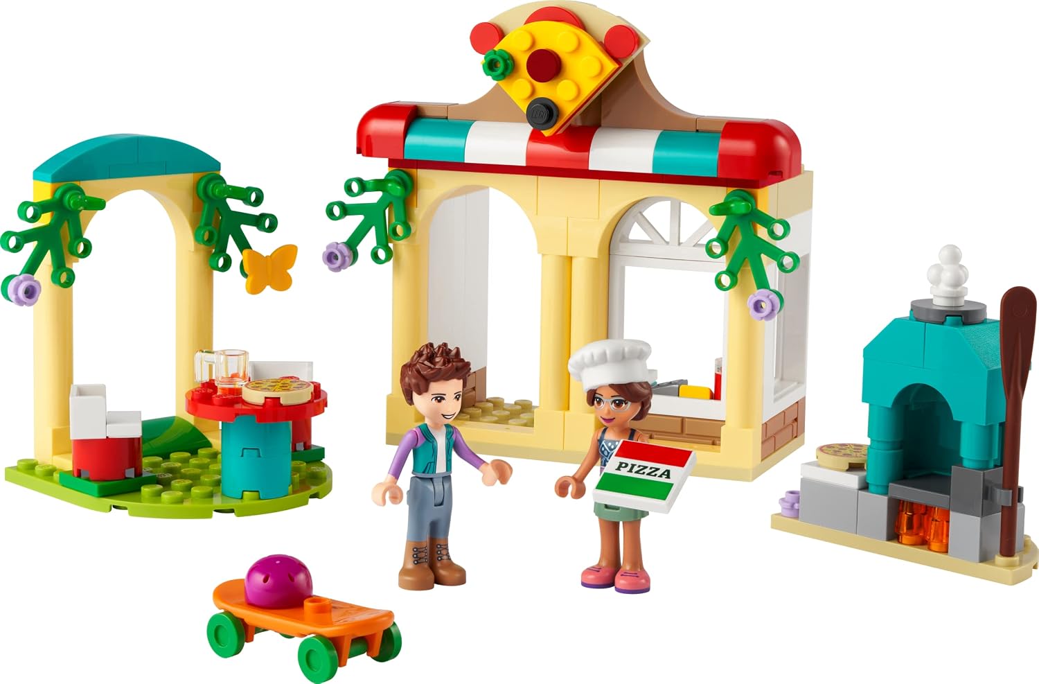 Lego 41705 Friends Heartlake City Pizzeria Restaurant Building Toy for Kids 5+ Years, Includes Olivia Mini Doll image 2