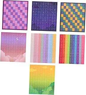COHEALI 7 Pçs Adesivos De Letras Cartolina Brilhante Meias Adesivo De Foto Papel Bonito Adesivos De Scrapbook Washi Fita Adesiva Adesivos Decorativos Para Cartões Adesivos Multicoloridos
