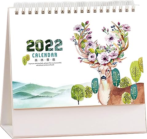 Amazon Co Jp カレンダー 22年 カレンダー シンプル カレンダー 卓上 月暦カレンダー メモスペース インデックス カラー9 その中に中国語があるかもしれません おもちゃ