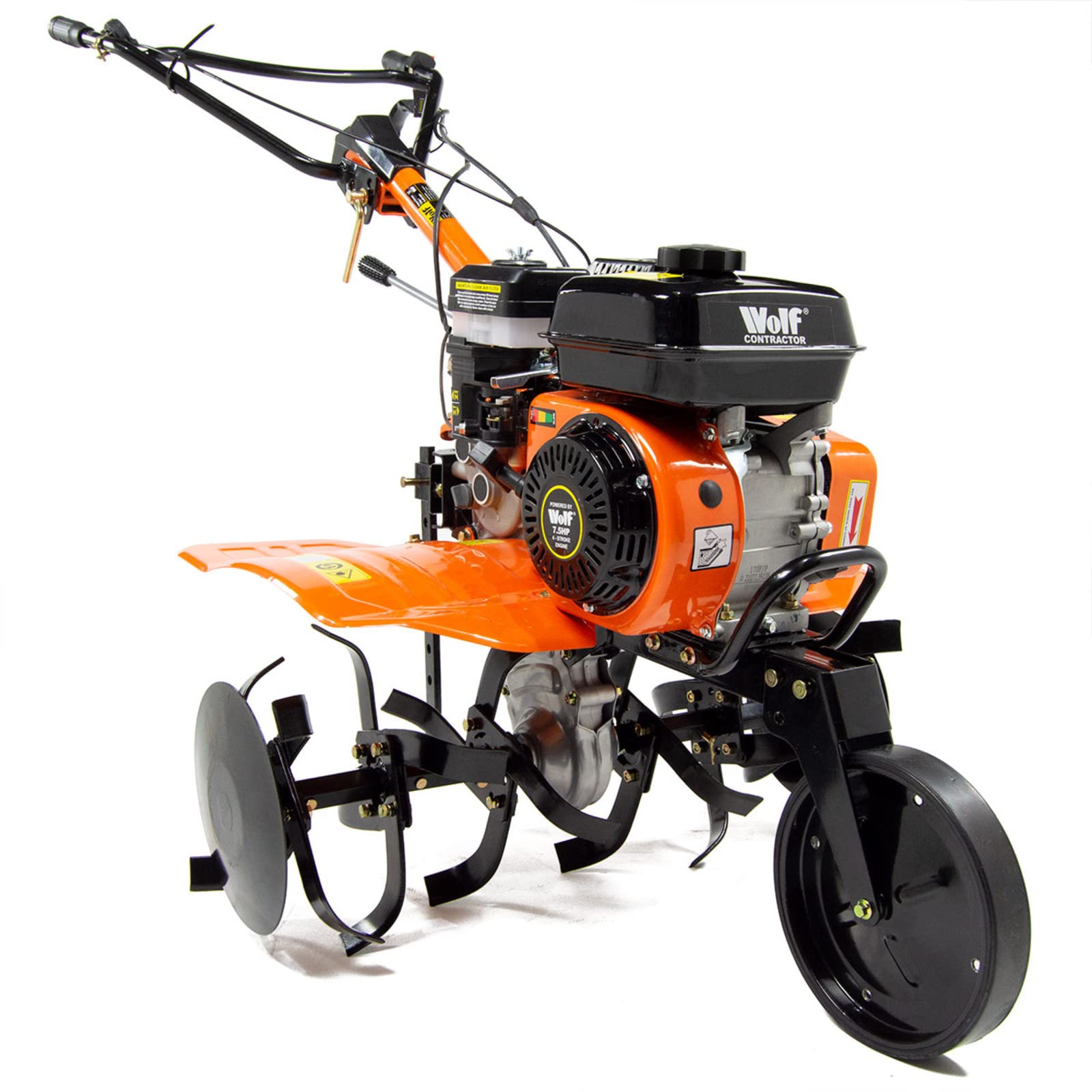 Buy Wolf Petrol Cultivator Tiller Heavy Duty Contractor 900 Rotavator 4 ...