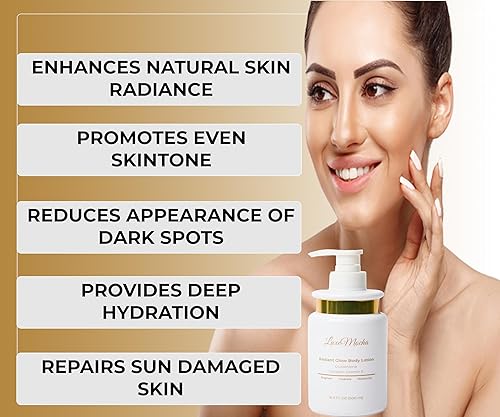 Miniatura 6 de Loción iluminadora de la piel Crema de glutatión, colágeno, vitamina E, manchas oscuras, líneas finas y arrugas, incluso SkinTone, loción