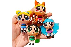 The Powerpuff Girls Keychain for Among Us Fans