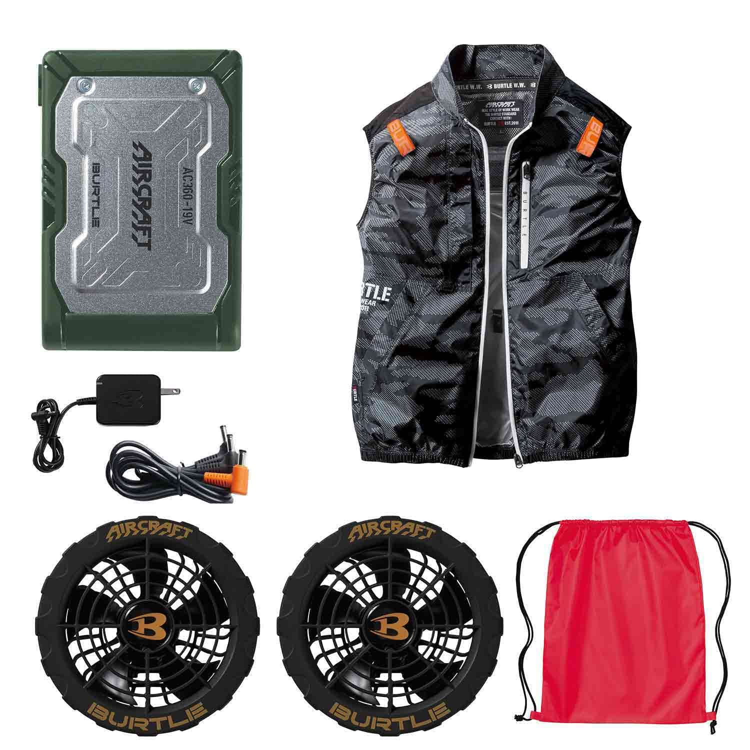 数量限定!特売 BURTLE バートル エアークラフト４点セット