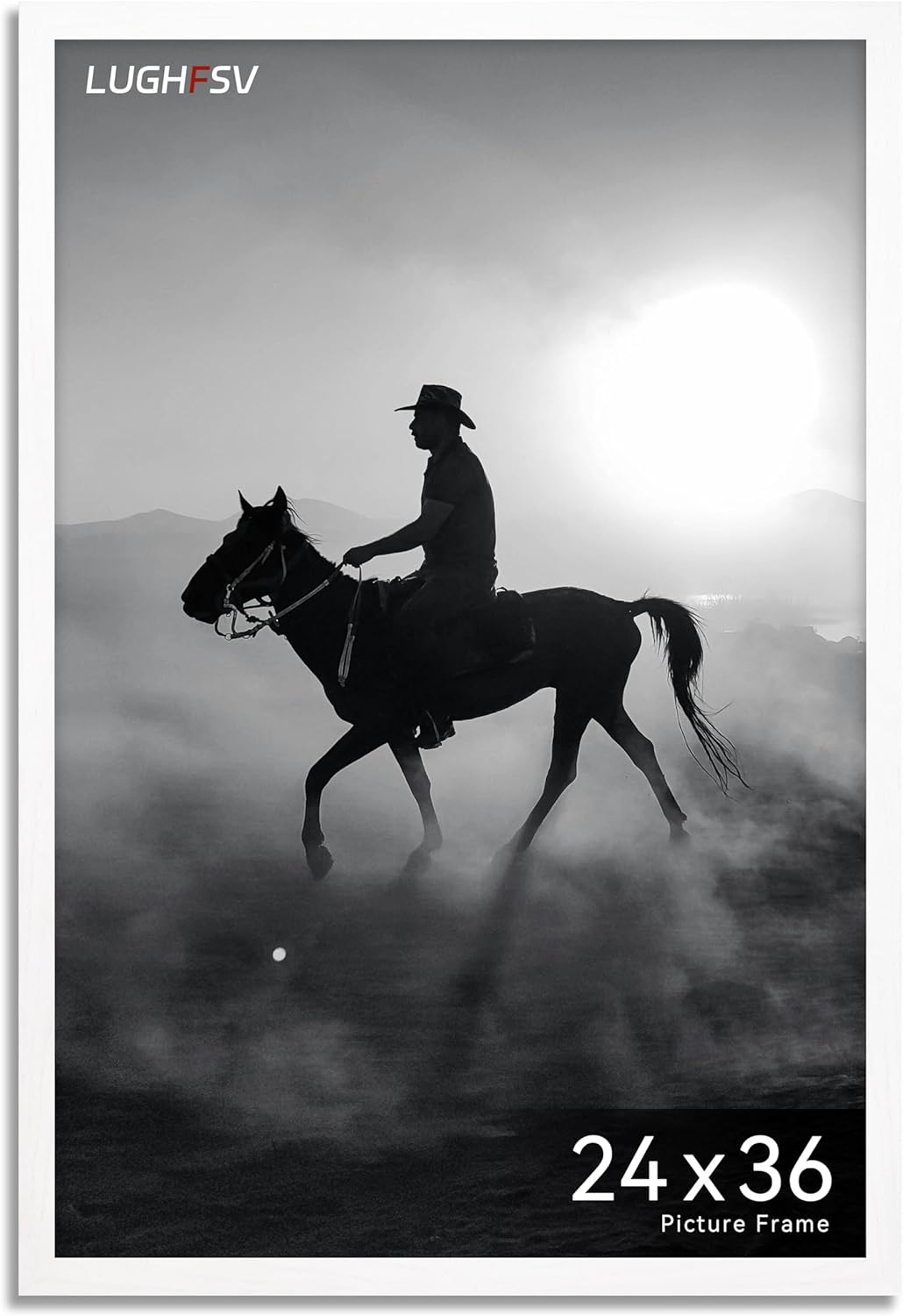 27x40 Picture Frame for Wall, Vertical or Horizontal Wall Hanging Large Poster Frame for Photo and Posters, Poster Frame 27x40 Without Mat