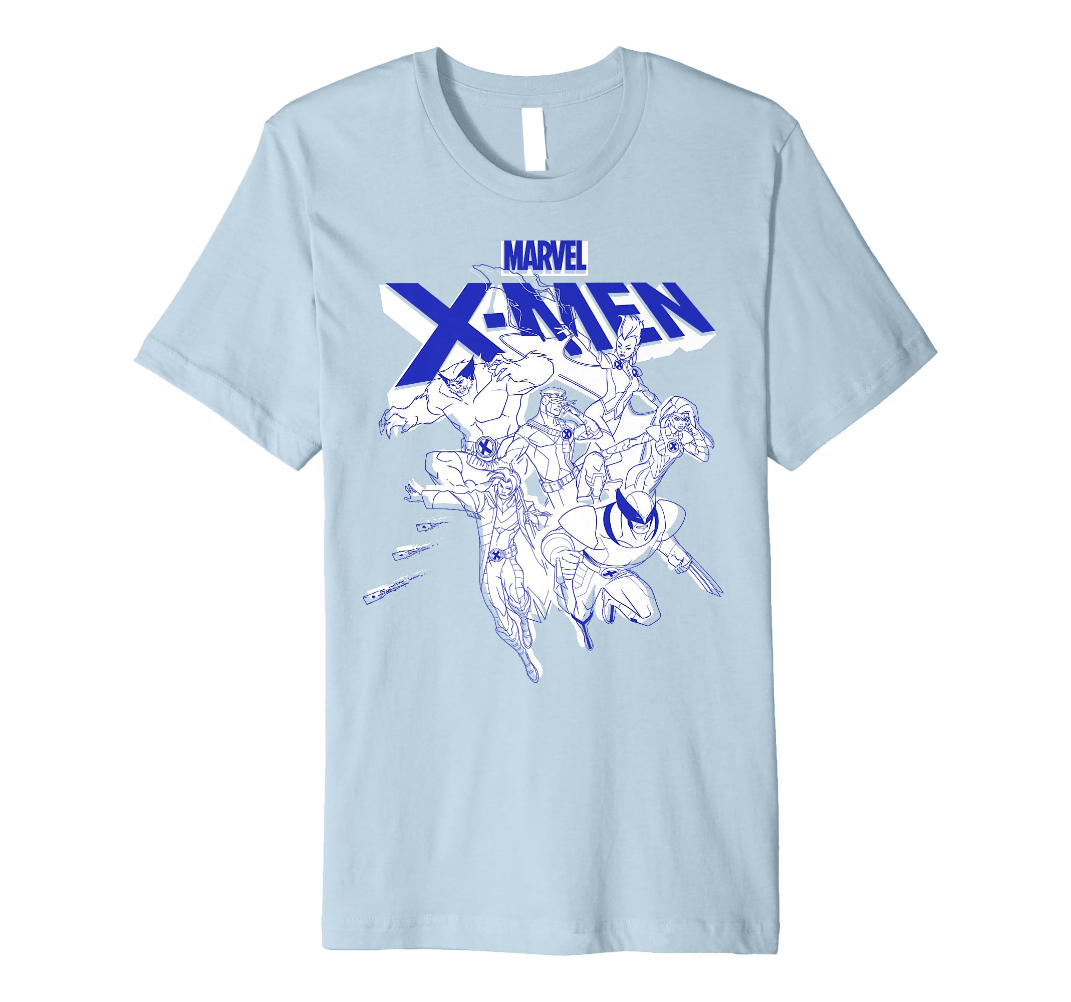 T-shirt X-Men Group Shot Marvel le cadeau idéal pour anniversaire