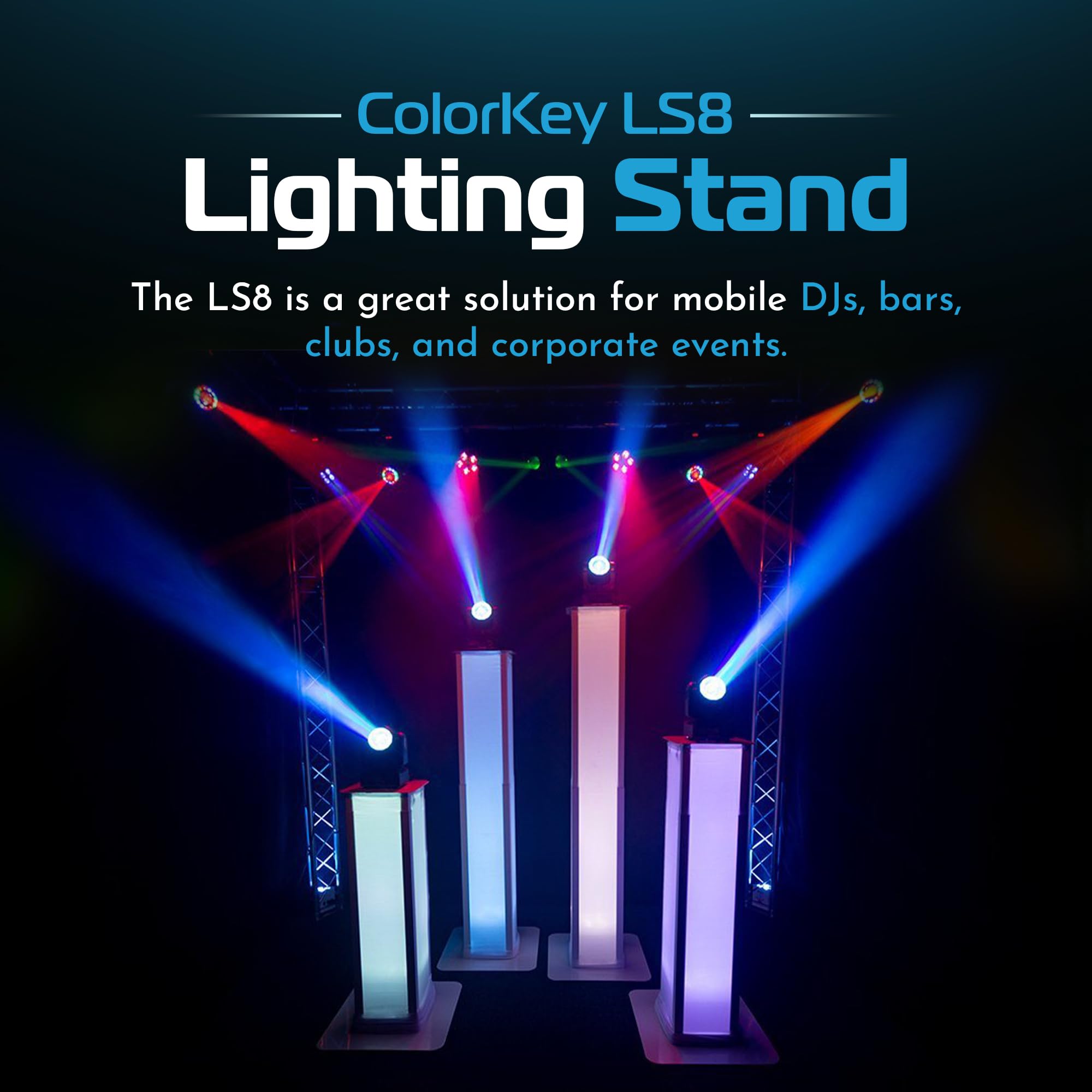 プティール LEDライトkkk Amazon.com: ColorKey LS8 8ft Lighting Stand (CKU-8010) : Musical