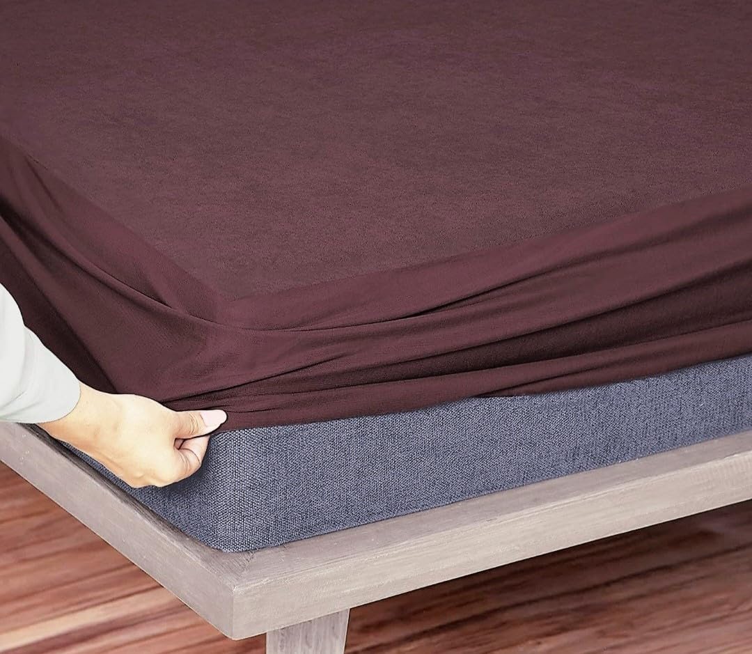 See full amazon price history chart for FRESHNE 100% Waterproof Mattress Protector | Premium Cotton Mattress Bed Cover/Protector | Breathable and Non-Allergenic Ultra Soft Fitted Bed Protector (Coffee, Single 36×75 Inch) FRESHNE 100% Waterproof Mattress Protector | Premium Cotton Mattress Bed Cover/Protector | Breathable and Non-Allergenic Ultra Soft Fitted Bed Protector (Coffee, Single 36×75 Inch) (B0CHMSH944) Amazon Price History, Amazon Price Tracker