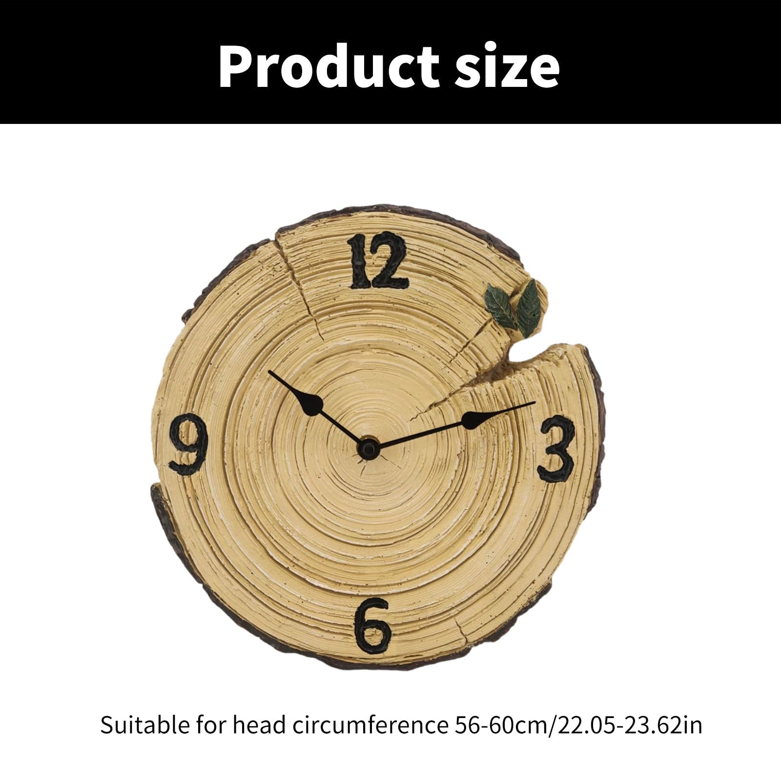 Horloge murale ronde de 25 cm pour l'extérieur avec affichage précis de l'heure pour cuisine, chambre à coucher, salon, bord de piscine