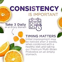 Vista 6 de Gomitas probióticas - Fórmula probiótica avanzada de múltiples cepas - Gomitas de apoyo a la salud intestinal y digestiva - Bacillus Coagulans 5 mil