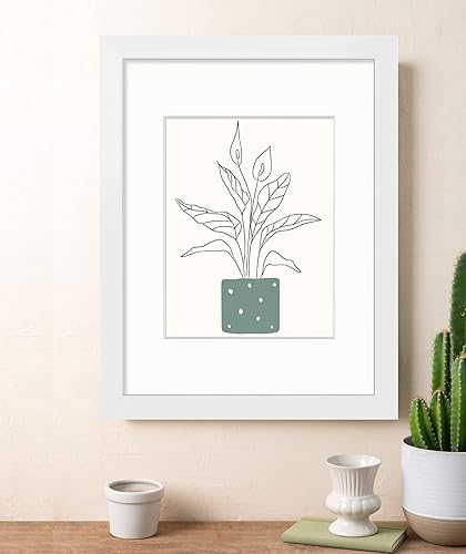 Vista 18 de LaVie Home - Portarretratos de 18 x 24 pulgadas, fotos de 16 x 20 pulgadas con paspartú, de 18 x 24 pulgadas sin paspartú, plexiglás pulido, Negro